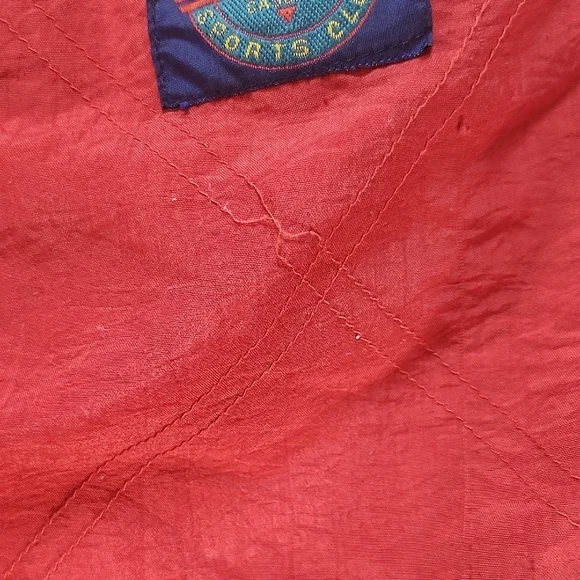 Pace Vintage Red Yellow Blue Swim Shorts with Drawstring - Picture 8 of 12